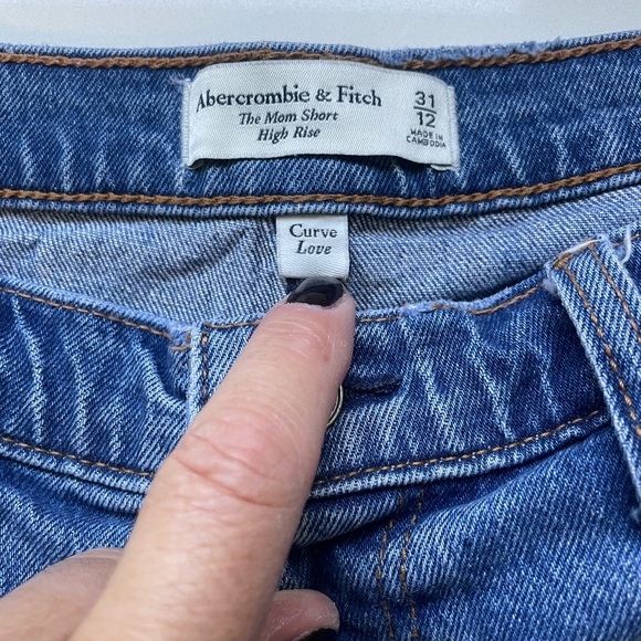 Abercrombie & Fitch Ripped Blue Jean Shorts &  Old Navy Jean Shorts 
Bundle - Picture 2 of 5